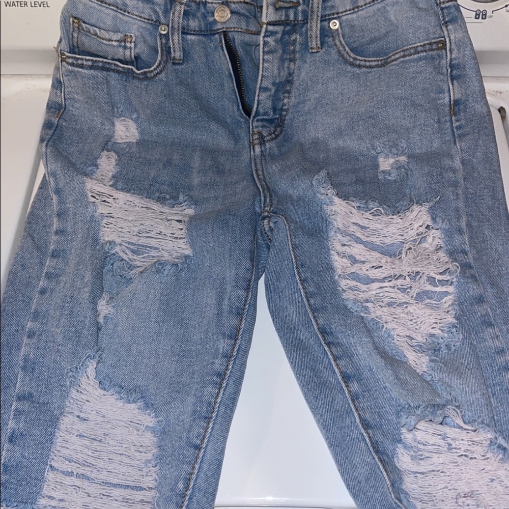 Womans high waisted Bermuda shorts